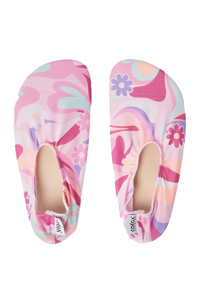 COEGA  Girls Baby/Kids/Youth Pool Shoes Kids - Purple Groovy Splashes